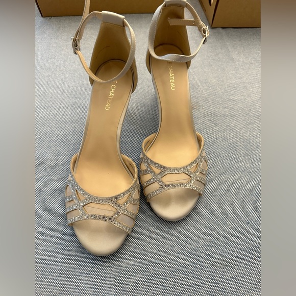 Silver high heels - Picture 1 of 8